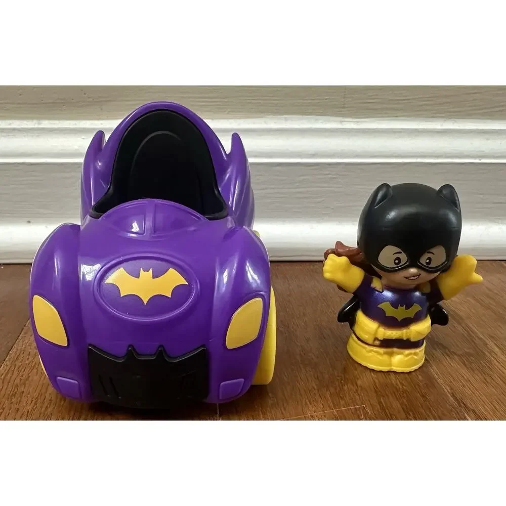 Fisher Price‎ Little People DC Universe Super Friends Batgirl And Batmobile